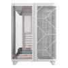 Corsair Air 5400 LX-R RGB iCUE LINK Triple Chamber Mid-Tower PC Case - White
