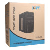 CiT Elite Micro-ATX PC Case with 500W Power Supply - Black