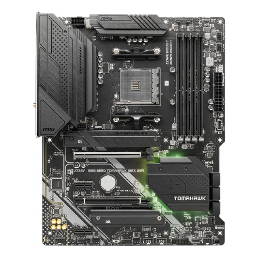 MSI AMD B550 MAG B550 TOMAHAWK MAX WIFI ATX Motherboard