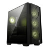 MSI MAG FORGE 330R AIRFLOW Tempered Glass Mid Tower ATX Gaming PC Case - Black