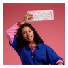 Logitech POP Icon Keys Wireless Mini Keyboard UK English - Rose