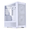 Lian Li Lancool 206 RW Tempered Glass Mid Tower Gaming PC Case - White