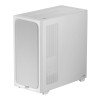 TRYX FLOVA F50 Tempered Glass Mid Tower Gaming PC Case - White