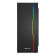 Refurbished - Sharkoon RGB Slider Tempered Glass Mid Tower ATX Gaming PC Case - Black