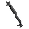 Neomounts NM-D775BLACKPLUS 10-49" Gas Spring Topfix 180°-Stop Desk Mount Single Monitor Arm - Black