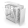 NZXT H5 Flow RGB Tempered Glass Mid Tower Gaming PC Case - White