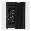 ASUS ProArt PA401 Wood Edition Tempered Glass Mid Tower PC Case - Black