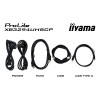 iiyama Prolite XB3294UHSCP-B1 32" UHD 4K USB-C Height Adjustable Docking Monitor
