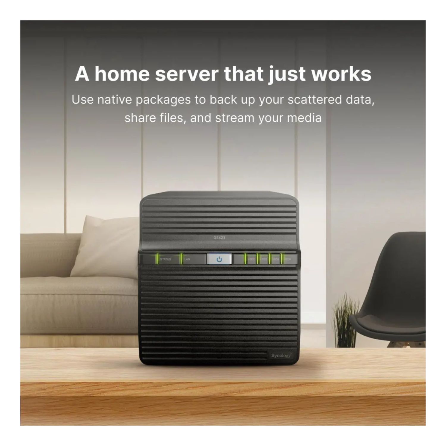 DS423 Synology 4-Bay NAS Enclosure 2GB RAM