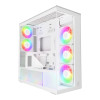 Arctic Xtender ARGB Tempered Glass w/ Vertical GPU Mount Mid Tower PC Case - White