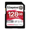 Kingston Technology Canvas React Plus SDXC 128GB UHS-II Class 10