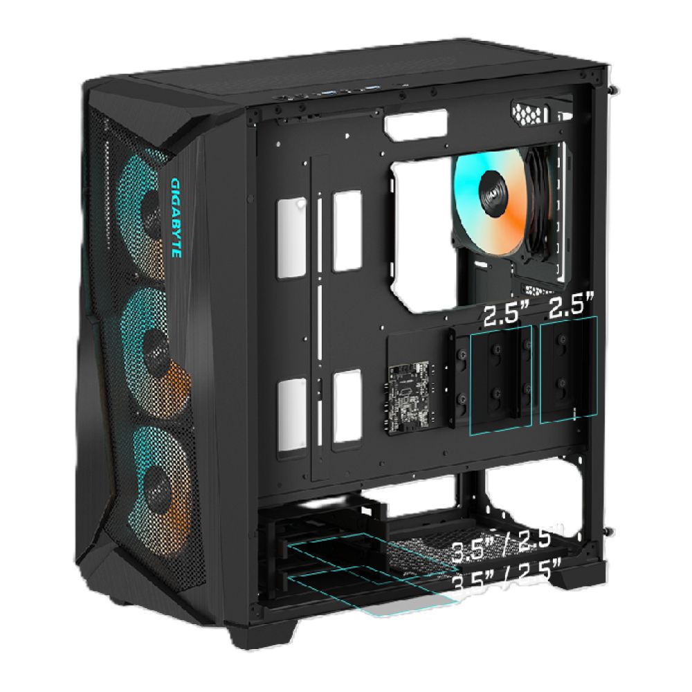 GIGABYTE AMDデスクトップPC RGBケース ASCII.jp：RGB映え＋神