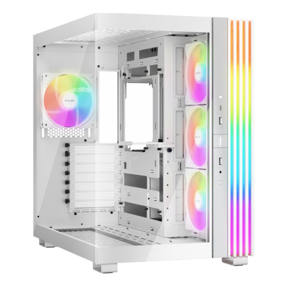 Be Quiet Light Base 600 LX Black ATX Midi Tower PC case with ARGB lighting and tempered glass panel
