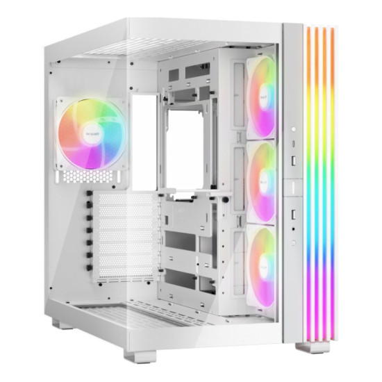 Be Quiet Light Base 600 LX Black ATX Midi Tower PC case with ARGB lighting and tempered glass panel
