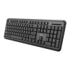 Trust TK-350 keyboard RF Wireless QWERTY UK English, USB Type A, Black - 24417