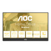 AOC 16T20E2 15.6" Full HD IPS 60Hz 4ms USB-C Portable Monitor with Speakers And Magnetic Cover With Stand
