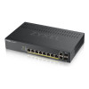 Zyxel GS1920-8HPV2 8-Port Layer 2 Smart Managed PoE Switch with 2 Uplink Ports