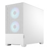 Fractal Design Pop Mini Air RGB White microATX Mini Tower Tempered Glass PC Case