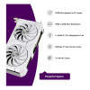 ASUS GeForce RTX 4060 Dual EVO 8GB OC Graphics Card - White
