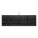 HP 125 Wired QWERTY Keyboard - Black