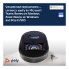 Poly Studio E70 7.3x Digital Zoom Dual-lens Smart Conferencing Camera - White