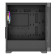 Vida Zephyr V2 Micro-ATX ARGB Tempered Glass Gaming PC Case - Black