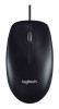 Logitech M90 Wired Ambidextrous USB Mouse - Black