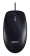 Logitech M90 Wired Ambidextrous USB Mouse - Black