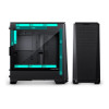 Phanteks Eclipse G400A RGB Tempered Glass Mid Tower Gaming PC Case - Black