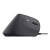 Trust Bayo II Right-hand Wired Optical 2400 DPI Mouse - Black