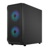 Fractal Design Focus 2 RGB Black ATX Mid Tower Tempered Glass PC Case