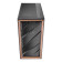 Antec Flux Wood Tempered Glass Mid Tower Gaming PC Case - Black