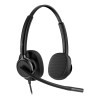 Poly Mission 425 Wired On-Ear Bulk Headset - Black