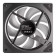 Antec Vision 120R Reverse ARGB Hydraulic Bearing Computer Case Fan 3 Pack - Black