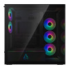 Arctic Xtender ARGB Mirror Tempered Glass Mid Tower PC Case - Black