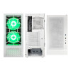 Kolink Observatory MX Glass ARGB  Midi Tower Gaming ATX PC Case - White