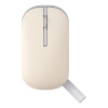 ASUS Marshmallow MD100 1600 DPI Wireless Optical Mouse - Oat Milk with Green Latte Cover