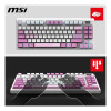 MSI Forge GK600 TKL Wireless RGB Mechanical Gaming Keyboard -  Violet