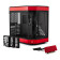 HYTE Y60 Dual Chamber Mid-Tower ATX Panoramic Tempered Glass Gaming PC Case - Red/Black