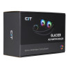CiT Pro Glacier 240mm Black ARGB Infinity 4-Pin PWM AIO Liquid Cooler