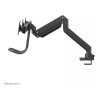Neomounts NM-D775DX3BLACK 17-27" Full Motion Gas Spring Triple Monitor Arm - Black