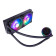 Cooler Master MasterLiquid PL240 Flux 240mm  4-pin PWM All-In-One Hydro CPU Liquid Cooler