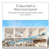 Refurbished - Netgear Orbi RBK852 AX6000 Tri-Band  Wi-Fi 6 Wireless Mesh System Router + 1 Satellite