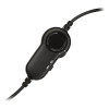 Logitech H150 Wired On-Ear Stereo Headset - Black