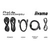 iiyama Prolite XUB3493WQSU-B6 34" IPS Ultrawide QHD Height Adjustable Monitor