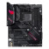 Close-up view of ASUS ROG STRIX B550-F Gaming motherboard with premium components

