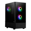 Gamdias TALOS E3 Tempered Glass Mid Tower Gaming PC Case - Black