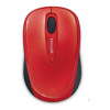 Microsoft Wireless Mobile Mouse 3500 - Red