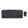 Logitech MK330 1000 DPI Wireless Keyboard & Mouse Set - Black