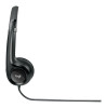 Logitech H390 Wired USB Headset - Black
